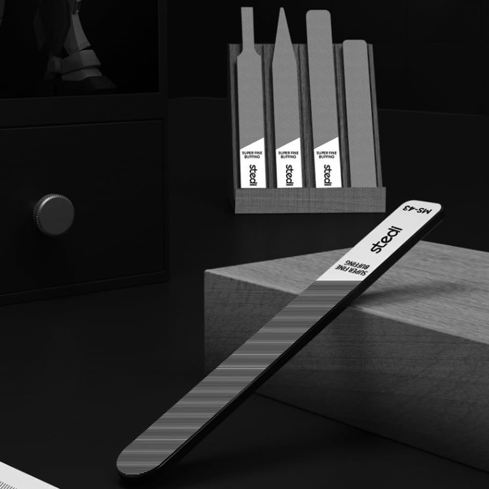 Stedi Hobby Model Polishing Tools 4 PCS, Ultimate Precision Files #10000 Grit Glass Mirror Grinding