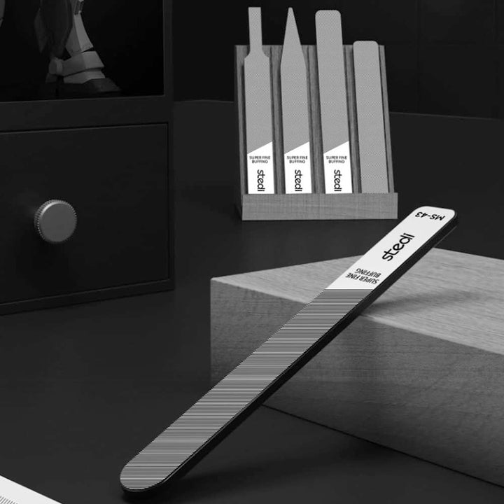 Stedi Hobby Model Polishing Tools 4 PCS, Ultimate Precision Files #10000 Grit Glass Mirror Grinding