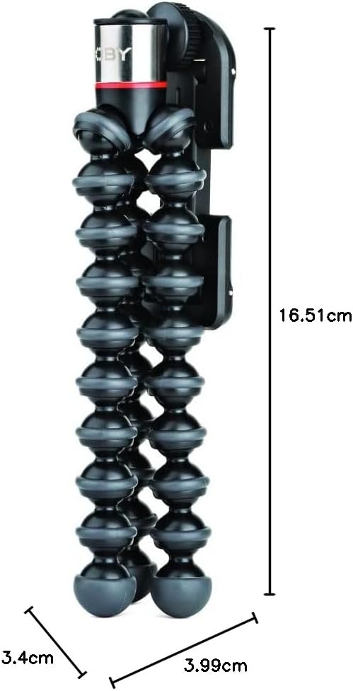 JOBY JB01491-0WW GripTight ONE + GP Stativ Universal-Handy-Halter + GorillaPod Flexi-Stativ (geeigne