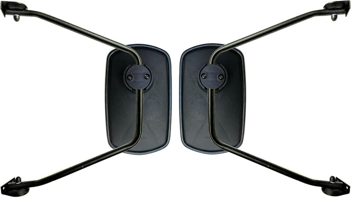 2x Aussenspiegel 260x155 mm ø14-23 mm E20 und Spiegelhalter für Traktor LKW Bagger