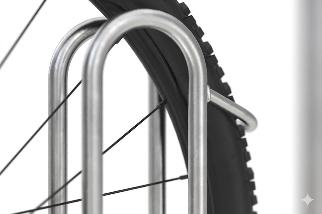 Hochwertiger Fahrradständer Standparker 4054 | Sicherer Radständer auch für Mountainbikes & E-Bikes
