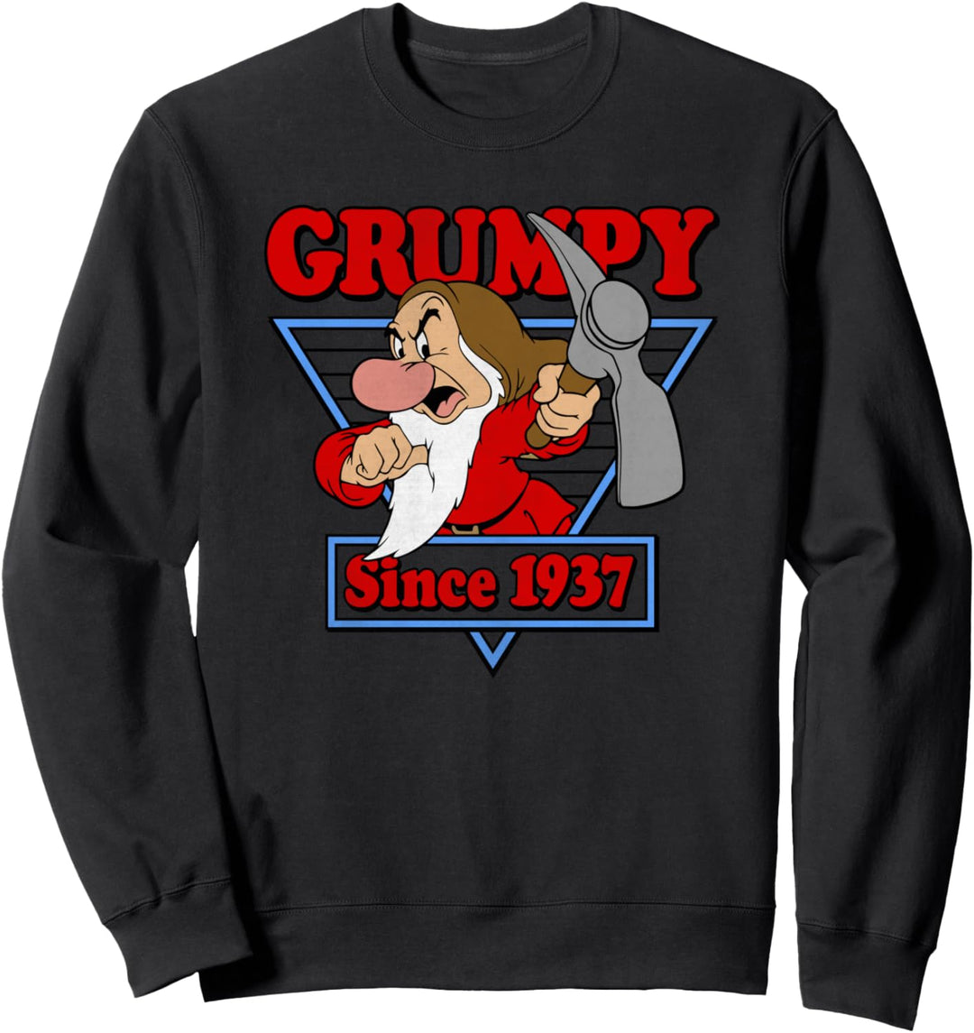 Disney Snow White Grumpy Since 1937 Triangle Sweatshirt