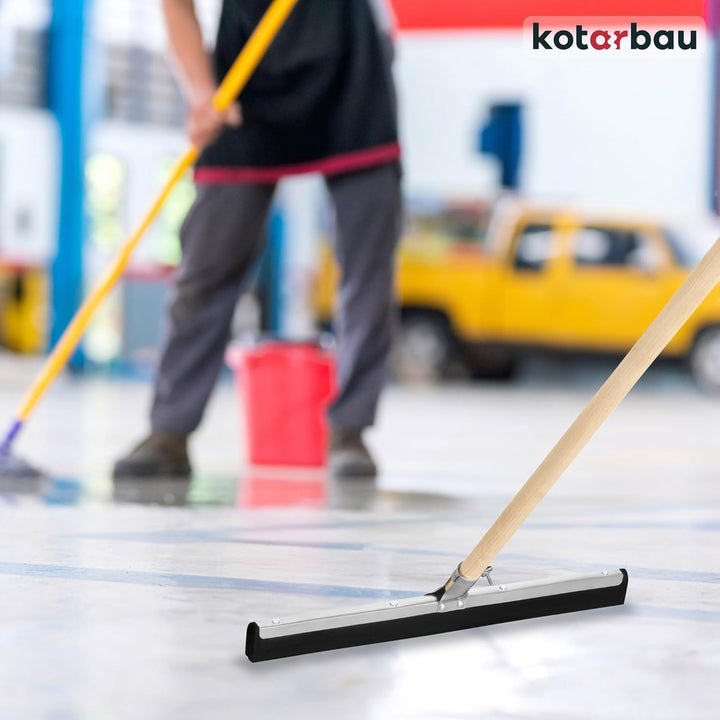KOTARBAU® Gummiabzieher - Wasserschieber - 45 cm – Bodenabzieher - Schaumstoff-Wasserabzieher – für