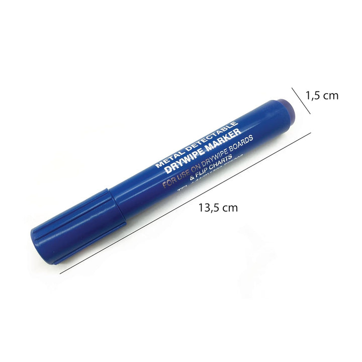 Maya Professionelles Werkzeug Q0800–2/2 Marker Detectable Pro von Metallen und X-Ray, blau, 10 Stück
