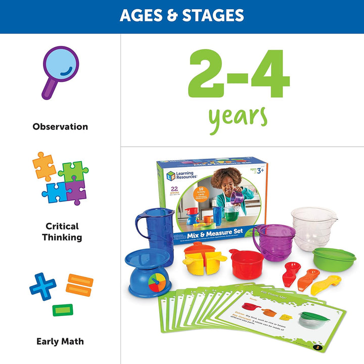 Learning Resources Primary Science „Mix & Measure“-Experimentierset