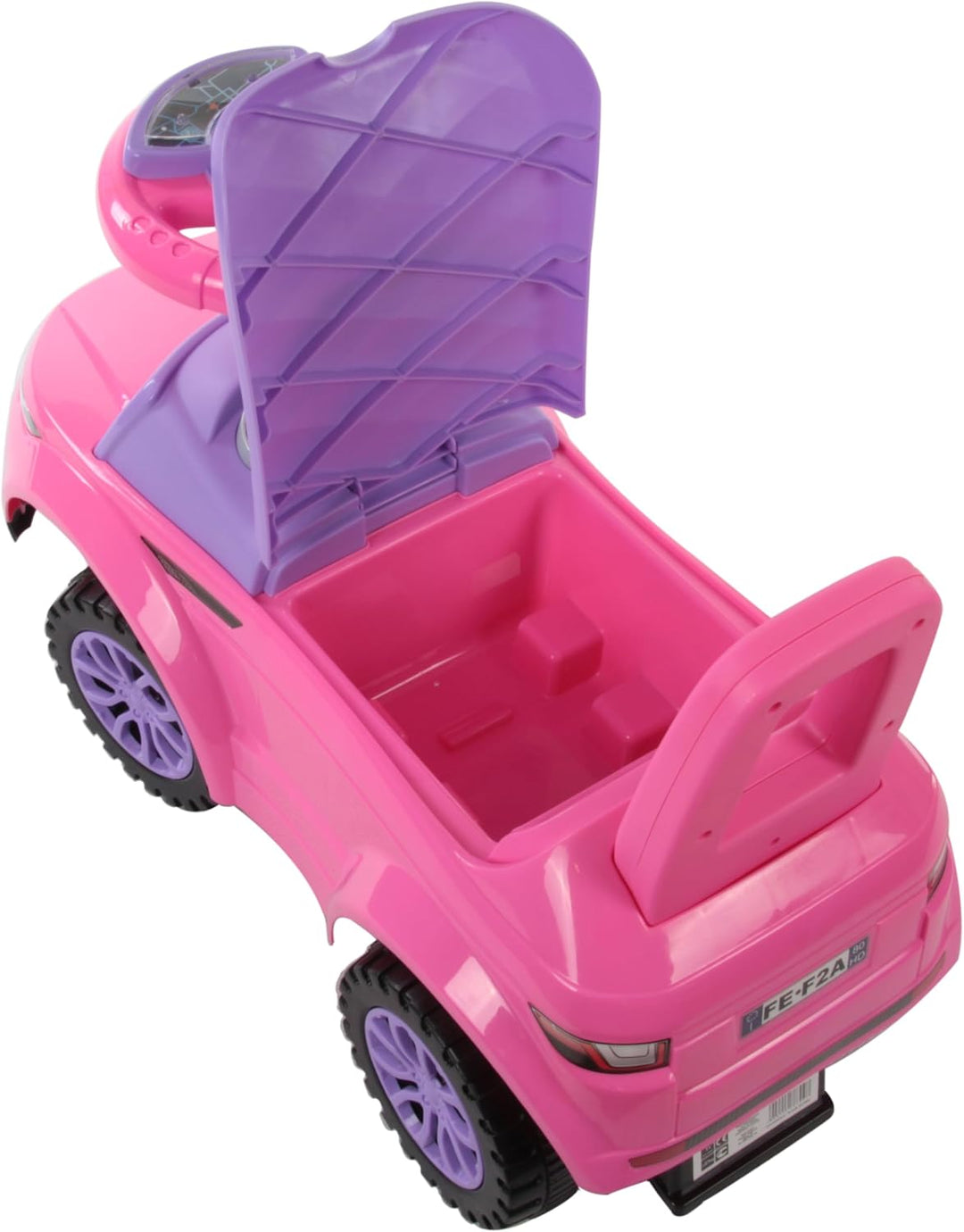 Rutschauto ab 1 Jahr, Bobbycar, Knderauto ab 12 Monaten, Baby Auto, Lauflernhilfe mit Hupe und Motor