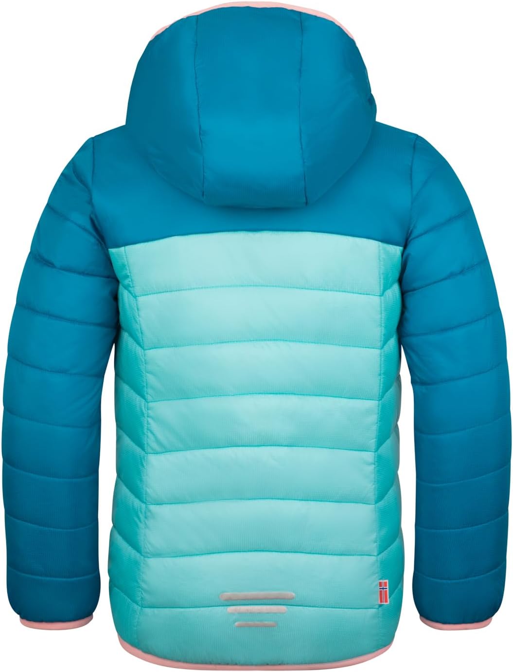 Trollkids Kids Eikefjord Jacket Aqua Haze 92, Aqua Haze 92