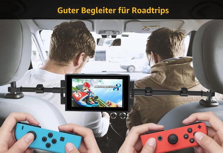 Oilcan Tablet Halterung Auto Mitte, Auto Tablet Halter Kopfstütze [Teleskopisch &amp; Drehbar] Rücksitz
