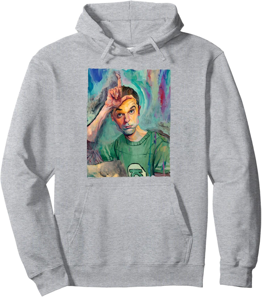 The Big Bang Theory Sheldon Painting Pullover Hoodie