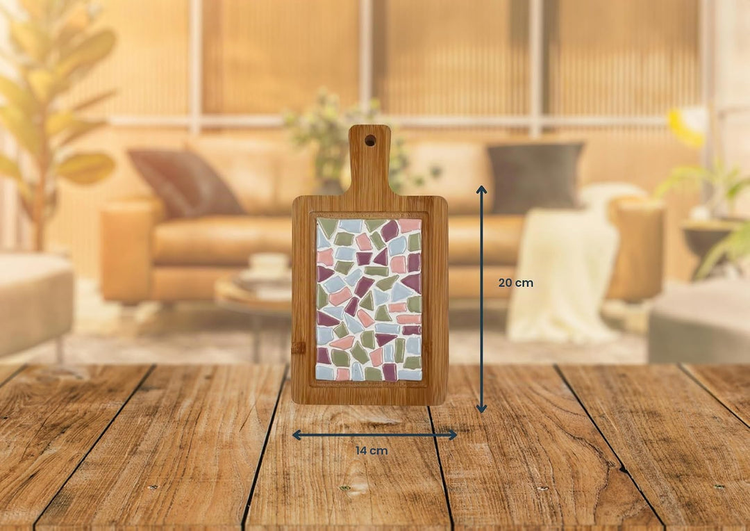 Little Creations mosaik Mini-Servierbrett Pastel | DIY Bastelset Erwachsene | Gestalte deine eigene