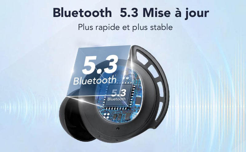 FAMOO Bluetooth Kopfhörer in Ear, Bluetooth 5.3 Kopfhörer Kabellos, 42 Stunden Spielzeit mit Ladeetu