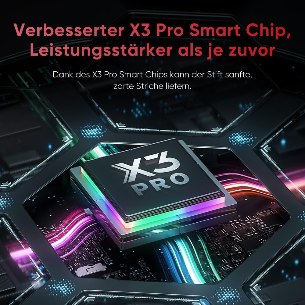 XPPen Artist 15.6 Pro V2 Grafiktablett mit Display, 15,4 Zoll Grafikdisplay mit 16K Druckstufen Stif