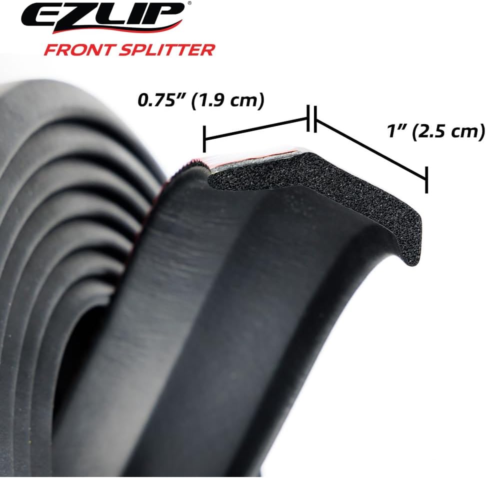 EZ-Lip EZ-LIP COLORS WEISS Original Universal Tuning Frontspoiler Lippe, Weiss White, White