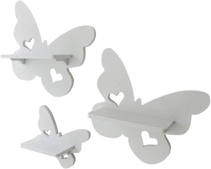 3er Schmetterlings-Set Weiss passend/Kompatibel für die Toniebox Toniefiguren