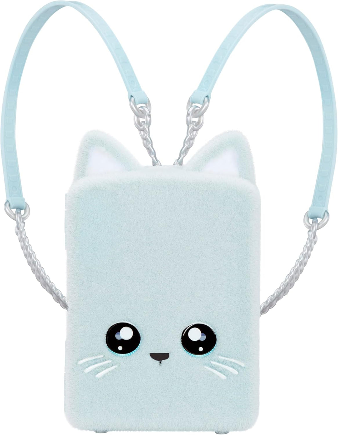 Na! Na! Na! Surprise Mini Backpack Serie 2 - Khloe Kitty - Modepuppe und Fuzzy White Kitty Rucksack
