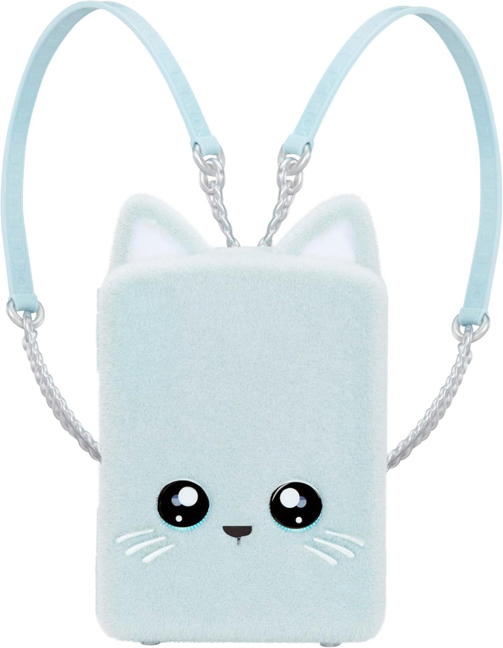 Na! Na! Na! Surprise Mini Backpack Serie 2 - Khloe Kitty - Modepuppe und Fuzzy White Kitty Rucksack