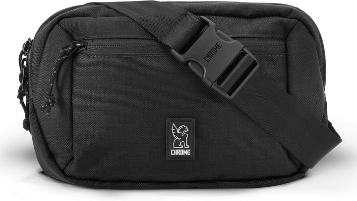 Chrome Ziptop Waistpack, 3 Liter, Black BK 3 Liter Black Bk, 3 Liter Black Bk