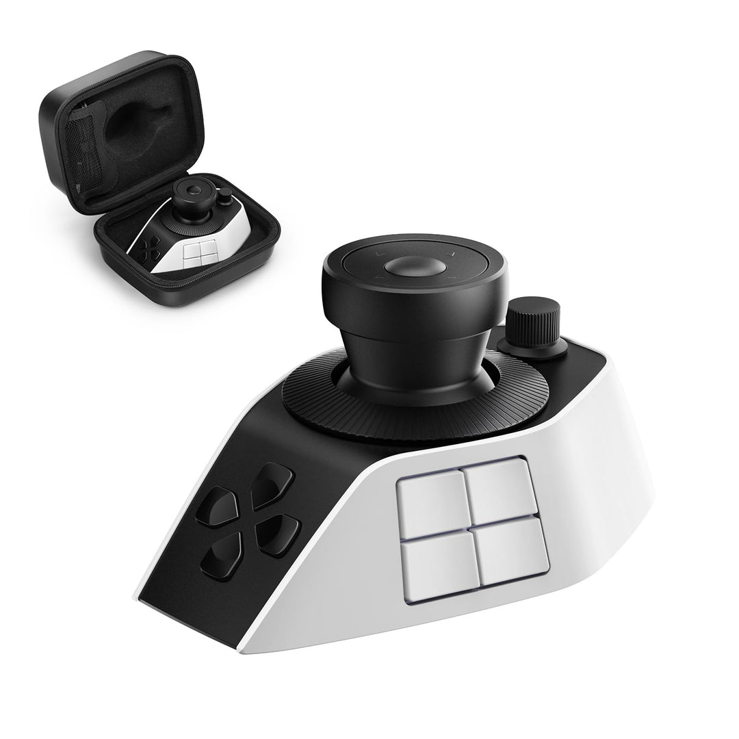 XPPen Pilot Pro Kreativ-Konsole, Pro Bluetooth-Controller für Grafikdesign, Video- und Fotobearbeitu