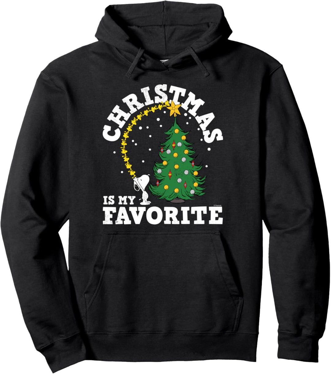 Peanuts - Weihnachten ist mein Favorit Pullover Hoodie