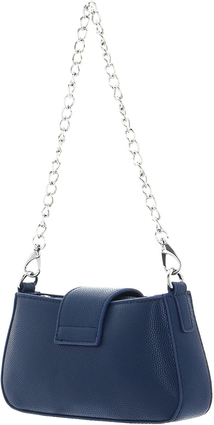 Valentino Divina Crossover Bag Oro Blu, Blu
