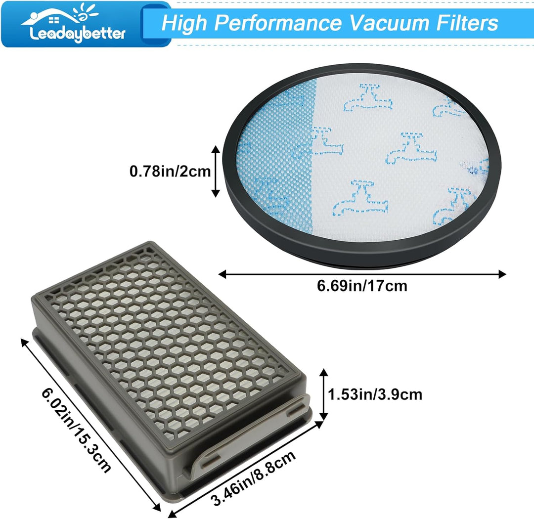 2 Stück HEPA Filter für Rowenta COMPACT POWER XXL RO4825EA RO4811EA RO4871EA RO4855EA RO4826EA RO485