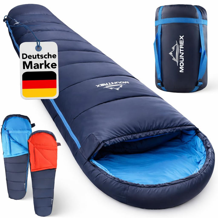 Schlafsack - Kleines Packmass & Ultraleicht (760g/1500g) - Outdoor Sommerschlafsack (100GSM) / 3-4 J