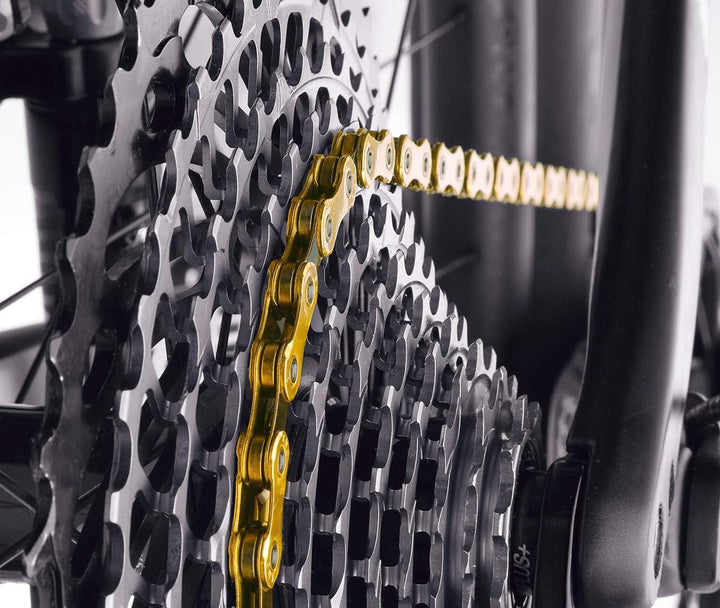 KMC X11sl Chain gold/schwarz Einzelbett, gold/schwarz Einzelbett