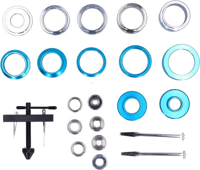 KIMISS Kurbelwellendichtring-Einbausatz, Kurbelwellen-Nockenwellen-Öldichtring-Abzieher-Adapter-Satz