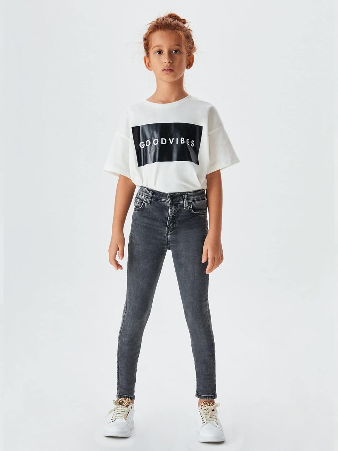 LTB Jeans Mädchen Sophia G Jeanshose 7 Jahre Almost Black Wash 53317, 7 Jahre Almost Black Wash 5331