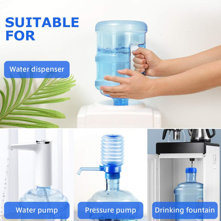 BESPORTBLE 5 l Wasserflasche, Wasserbehälter mit Schraubverschluss, wiederverwendbar, tragbar, Kunst