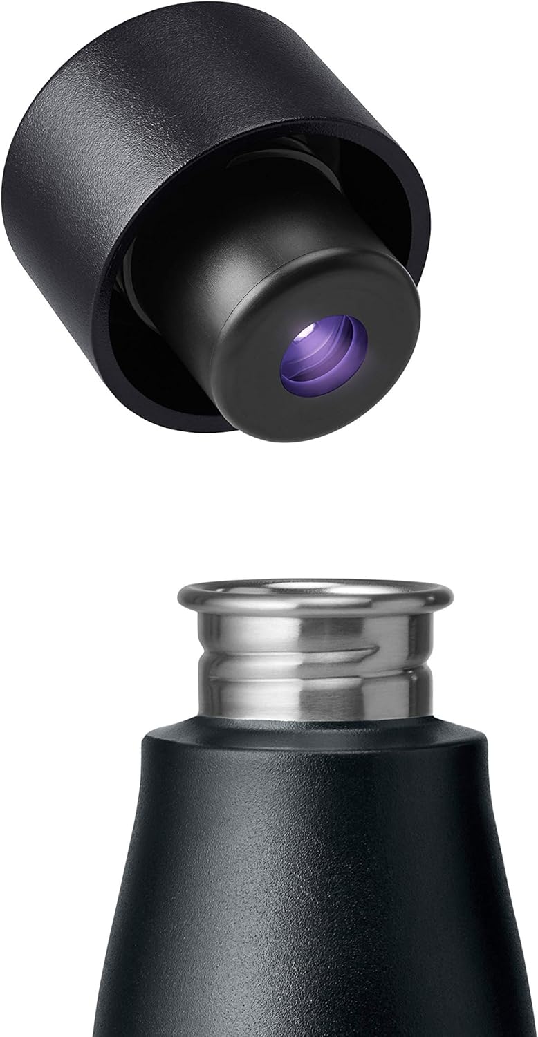 LARQ Movement PureVis 710ml – UV-selbstreinigende Edelstahlflasche mit Silikonhülle | Leicht, stossf