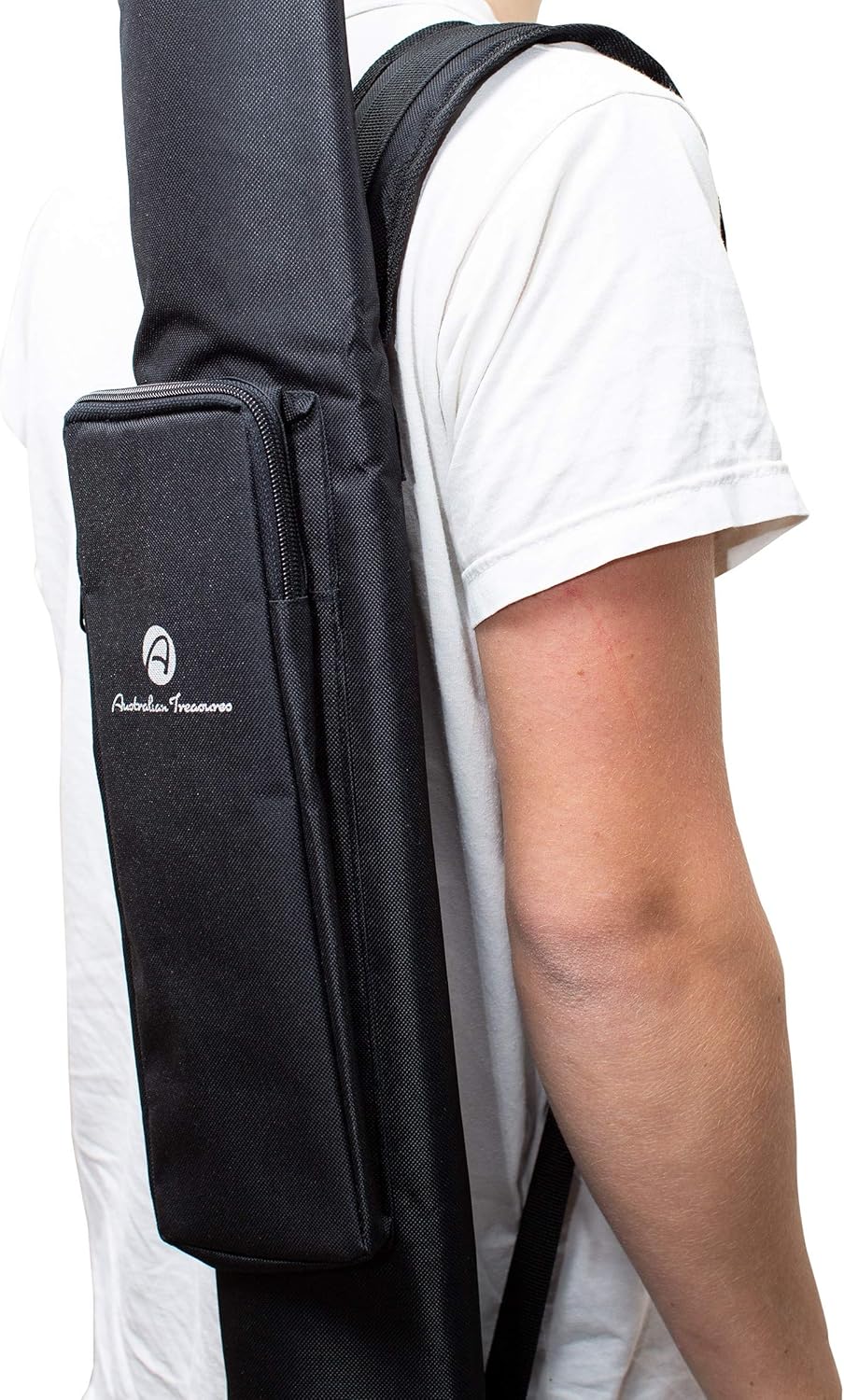 Australian Treasures - DIDGERIDOOTASCHE 150 cm - Nylon PRO Didgeridoo Tasche Glocke Ø 17 cm. Verstel