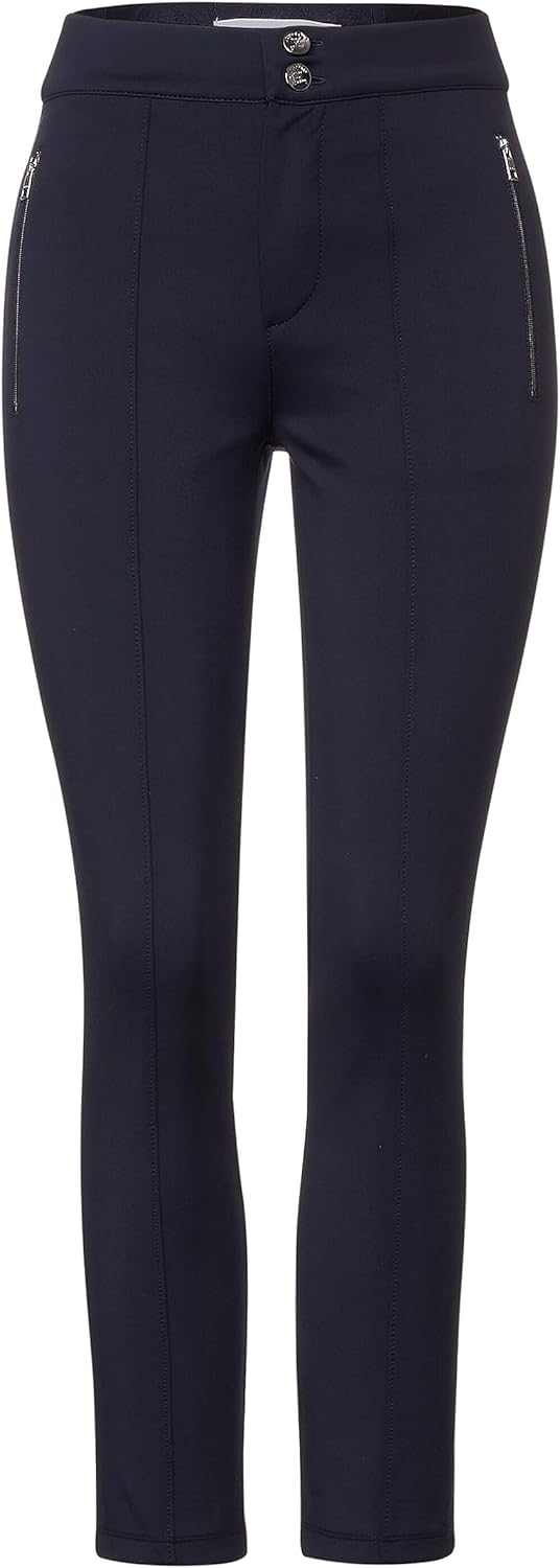 STREET ONE Damen Hose 34W / 30L Deep Blue, 34W / 30L Deep Blue