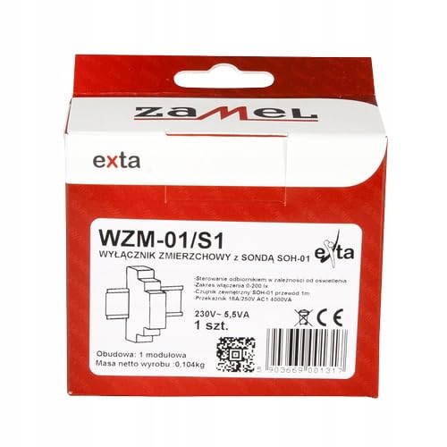 zaMel EIN-AUS 1-Weg Hutschienemontage Scharnierhebel Touch-Schalter Schwarz 1A 1 stück