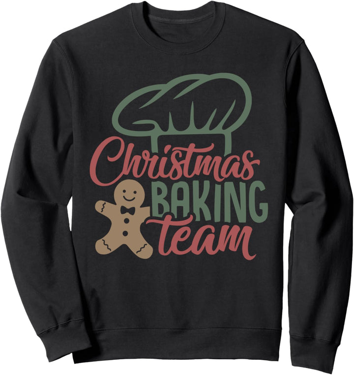 Weihnachtsbackteam Weihnachtsbacken Sweatshirt