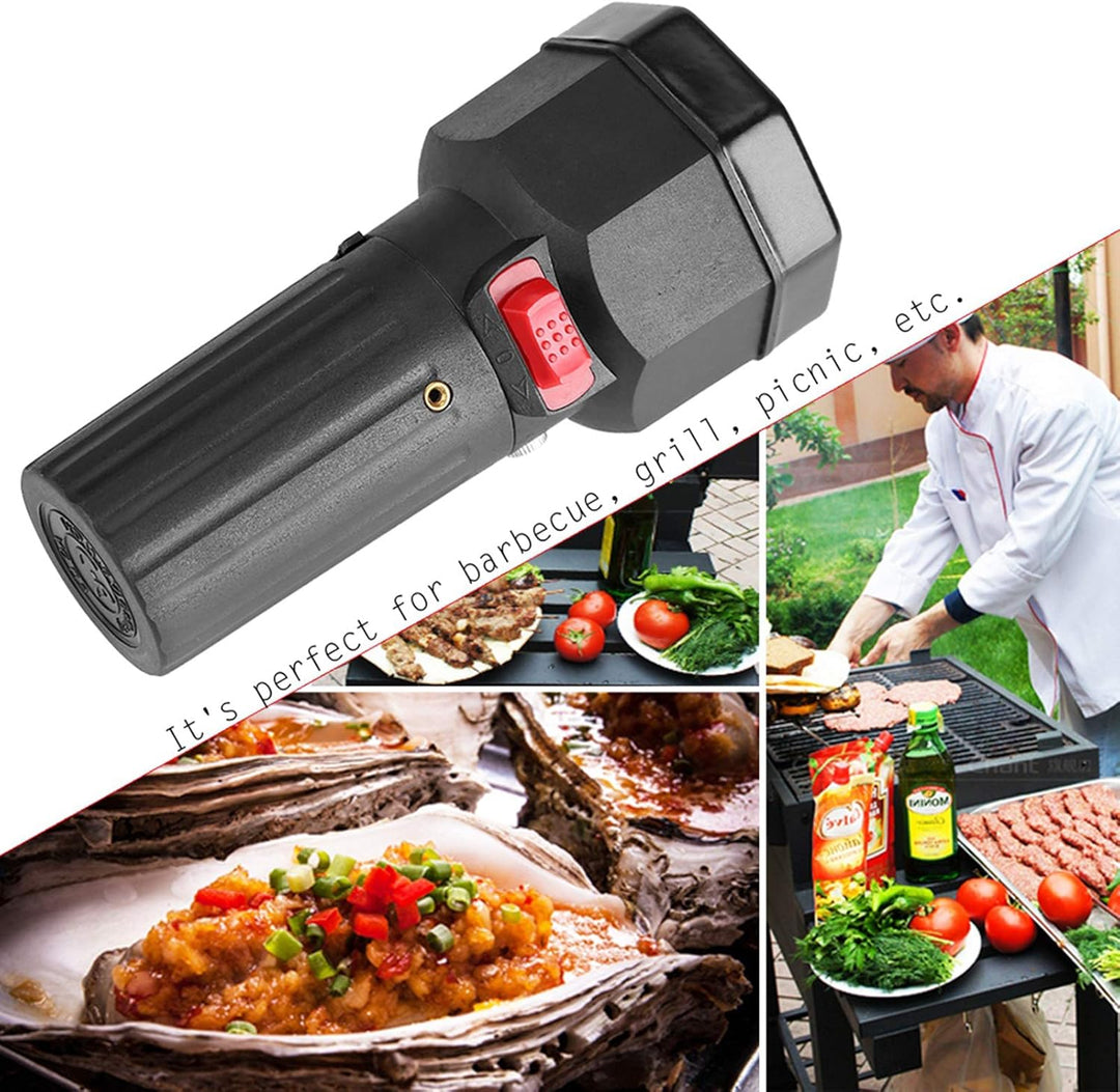 Greensen BBQ Grillmotor, 5V DC Rotisserie Motor mit USB-Boost-Kabel, Variable Geschwindigkeit, für G