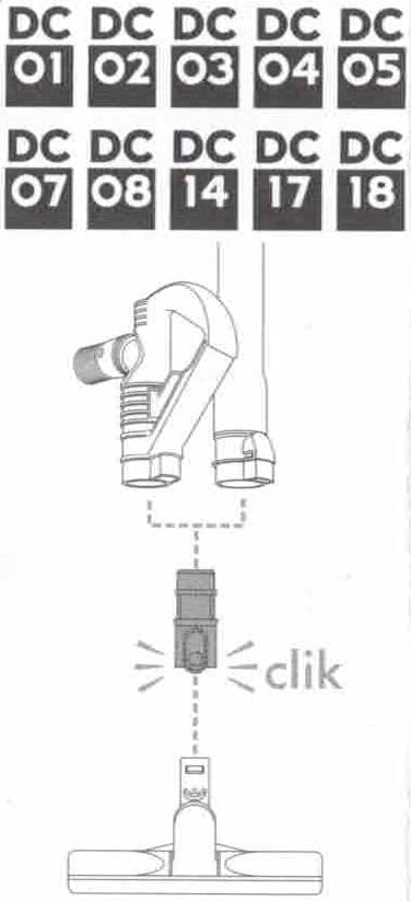 Flexible Parkettdüse Parkettbürste Bürste kompatibel mit Dyson und Rohranschluss 32mm, 35mm, 38mm mi