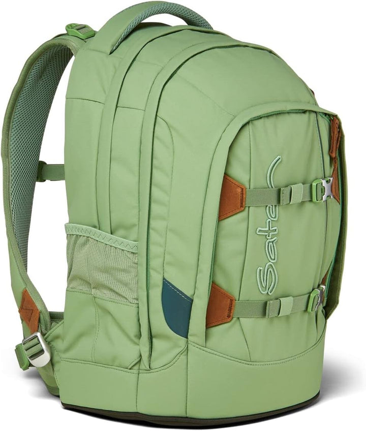 satch Pack Schulrucksack Set 3tlg. mit Sporttasche und Schlamperbox Nordic Jade Green Skandi Ed., No