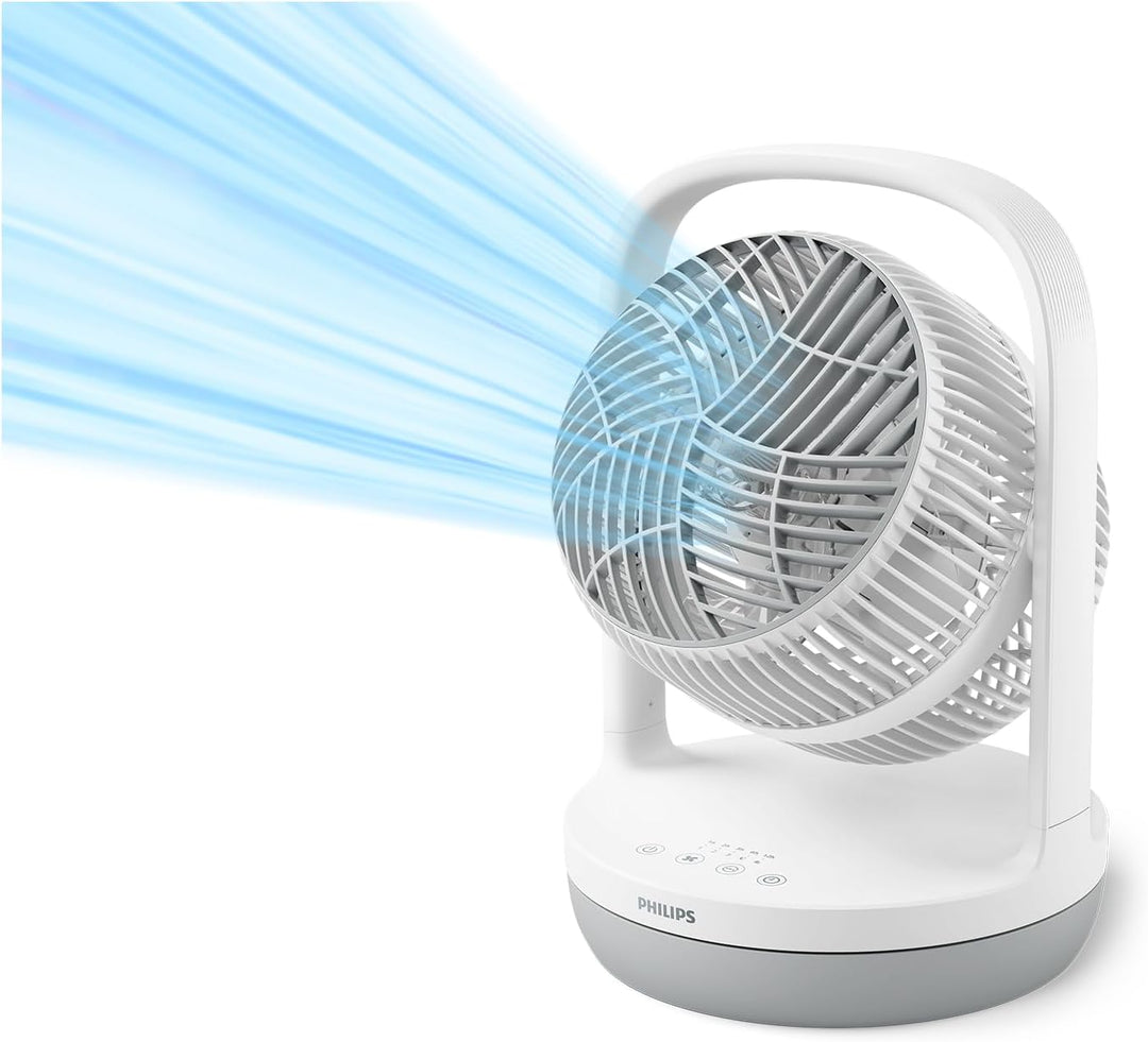 Philips Tischventilator Serie 2000. Stark & superleise mit SilentWings Technologie. 23 dB. Luftumwäl