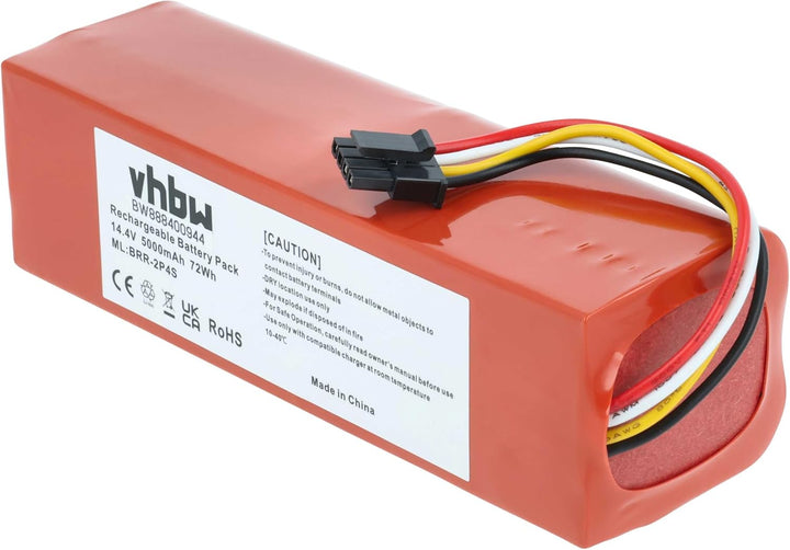vhbw Akku kompatibel mit Xiaomi Roborock E5 E552-00, Mi First Generation SDRJQR01RR, E5 E502-00 Saug