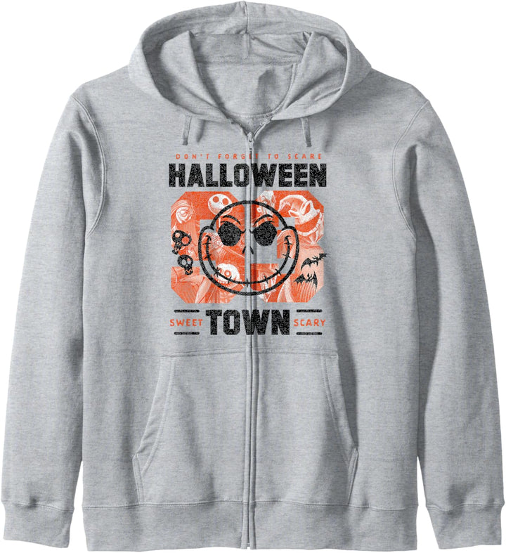 Nightmare Before Christmas Halloween Town Jack Silhouette Kapuzenjacke