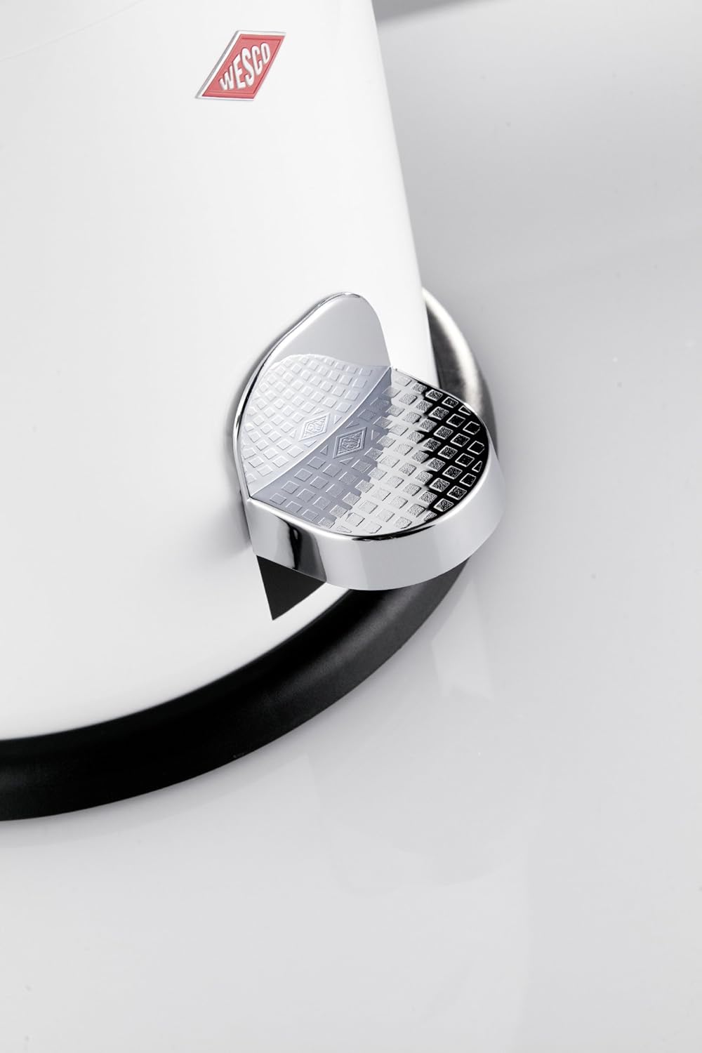 WESCO Mini Master Abfalleimer 6 L, Schwarz Matt, Schwarz Matt