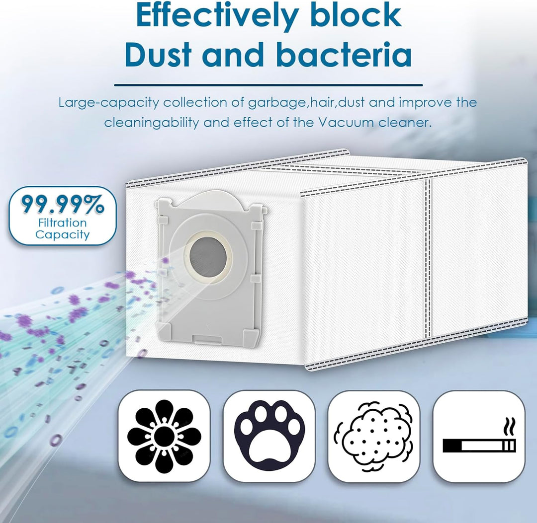(16 Stück) X9 PRO Omni Ersatz Staubsaugerbeutel für Ecovacs Deebot X8 Pro OMNI/ T50 PRO Omni/ X8 Omn