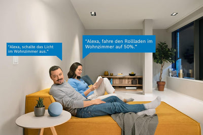 Bosch Smart Home Beleuchtung und Beschattung-Set, 8x Licht-/Rollladensteuerung II, 1x Controller II