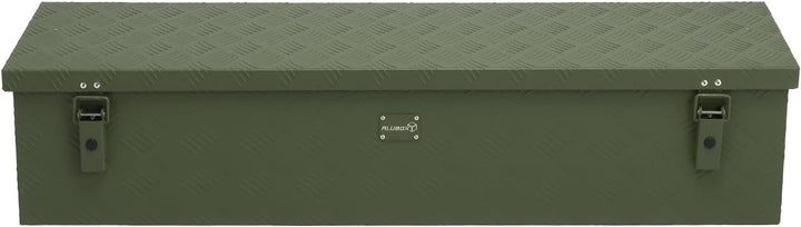 alubox Werkzeugkiste Riffelblech olive ABX-RL86G Aluminium 1,5mm Werkzeugkiste leicht und robust 86