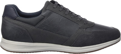 Geox Herren U Avery A Sneaker 39 EU Anthrazit, 39 EU Anthrazit