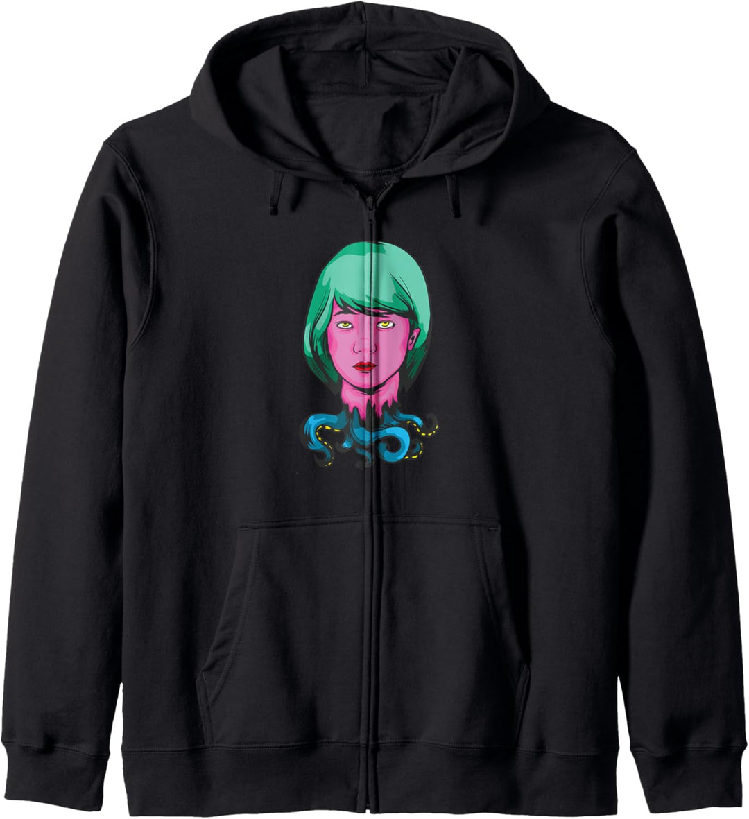 Tentakel Gothic Geschenk Gothic Kapuzenjacke