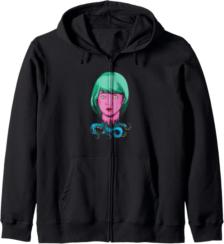 Tentakel Gothic Geschenk Gothic Kapuzenjacke