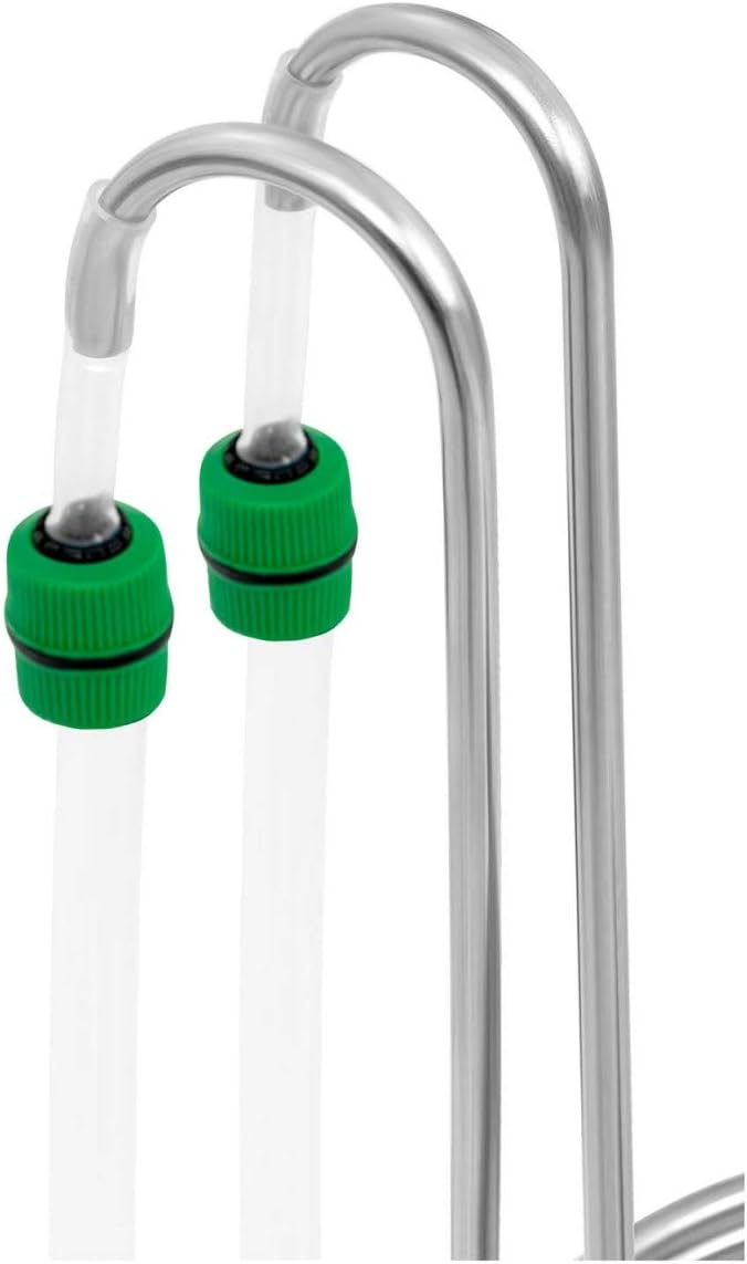 Royal Catering RCBM-42NCS Eintauchkühler Würzekühler Ø 26 cm 16 Schleifen 60 l in 30 min auf 25-30 °