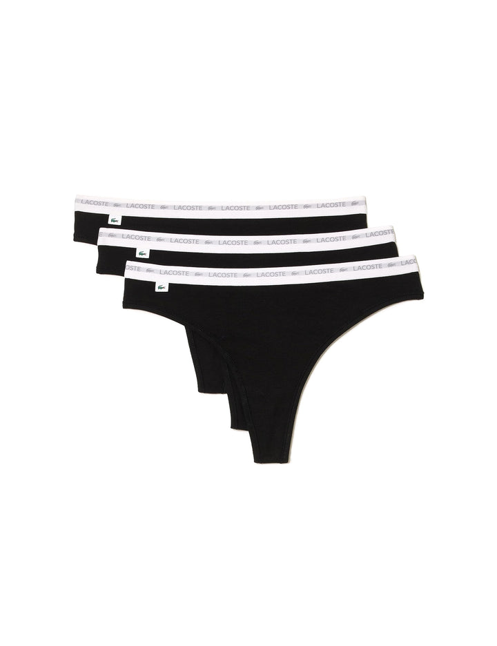 Lacoste Damen G-String M Noir, M Noir